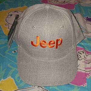 New Jeep Heather Gray Hat Vintage Cap